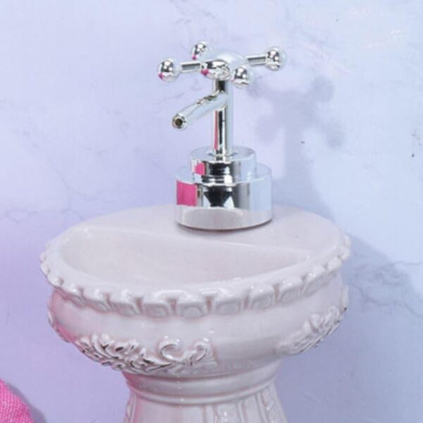 Antique Basin Soap Dispenser - Beige