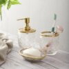 Astra Crystal Bathroom Set - Gold Astra Crystal Bathroom Set - Gold