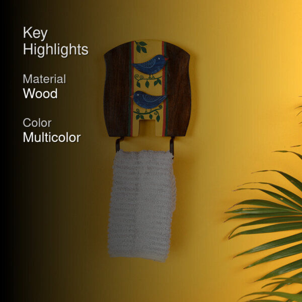 Blue Bird Towel Hanger