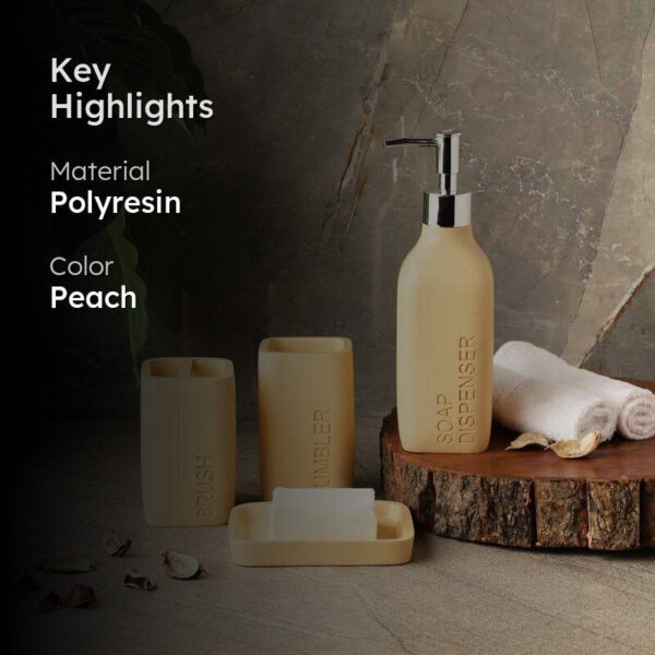 Chromatic Bathroom Set - Yellow