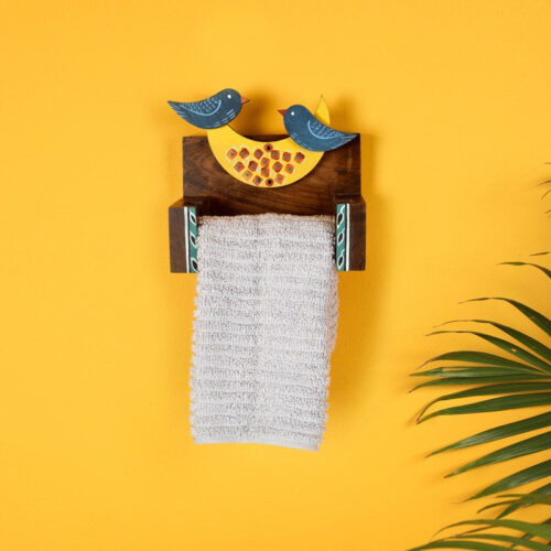 Elegant Tanush Wall Mounted Wooden Napkin Holder