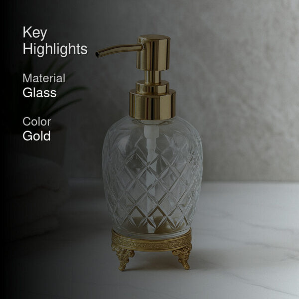 Giana Soap Dispenser - Gold