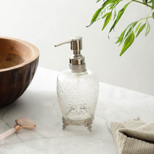 Giana Soap Dispenser - Silver