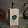 Kade Handcrafted Agate & Marble Soap Dispenser - Turquoise