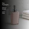Loreza Soap Dispenser - Pink