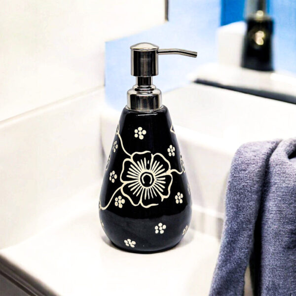 Mittka Ceramic Soap Dispenser - 250 mL