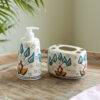 Nirva Handpainted Bathroom Set - Two Piece Set Nirva Handpainted Bathroom Set - Two Piece Set