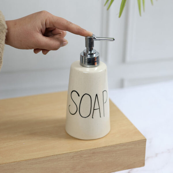 Penelope Ceramic Soap Dispenser - 300 mL