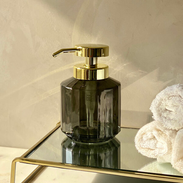 Rustic Soap Dispenser - Black