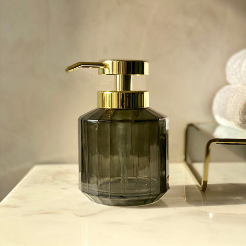 Rustic Soap Dispenser - Black