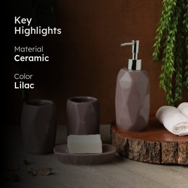 Scuzy Rhombic Bathroom Set