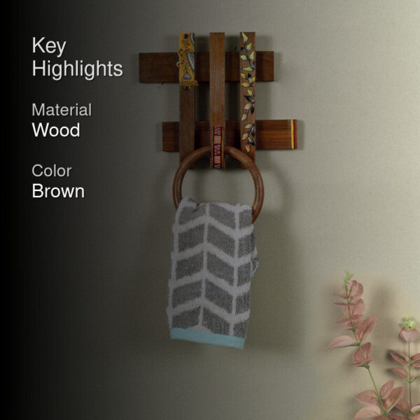 Sira Handcrafted Towel Hanger