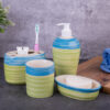 Souk Sips Ceramic Bathroom Set - Four Piece Set