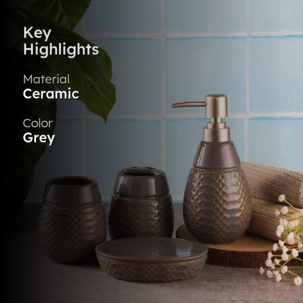 Symphony Bathroom Set - Obsidian