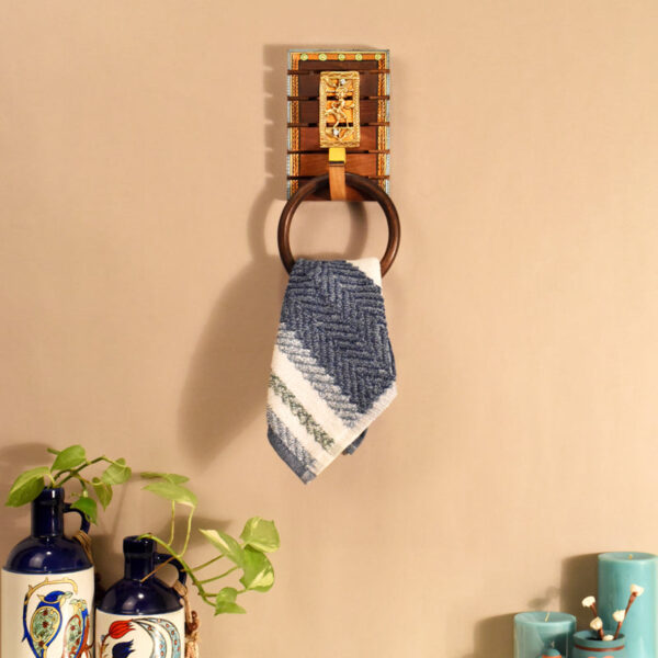 Tana Wood Towel Hanger