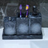 Tasya Resin Bathroom Set - Four Piece Set