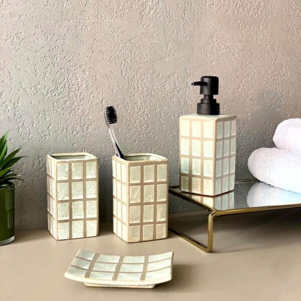 Tile Twinkle Bathroom Set - Four Piece set Tile Twinkle Bathroom Set - Four Piece set
