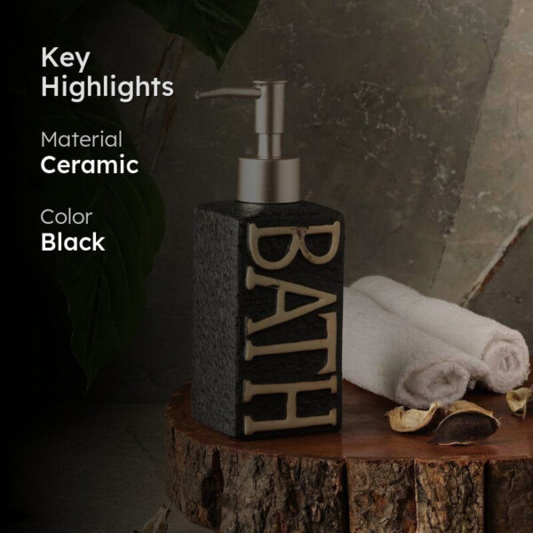 Time To Shower Soap Dispenser