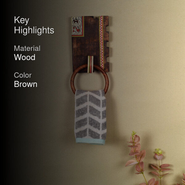 Tribal Melody Towel Hanger