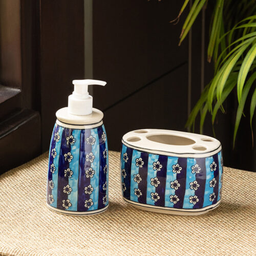 Trishna Ceramic Bathroom Set - Two Piece Set
