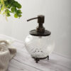 Vaira Crystal Soap Dispenser - Black