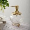 Vaira Crystal Soap Dispenser - Gold