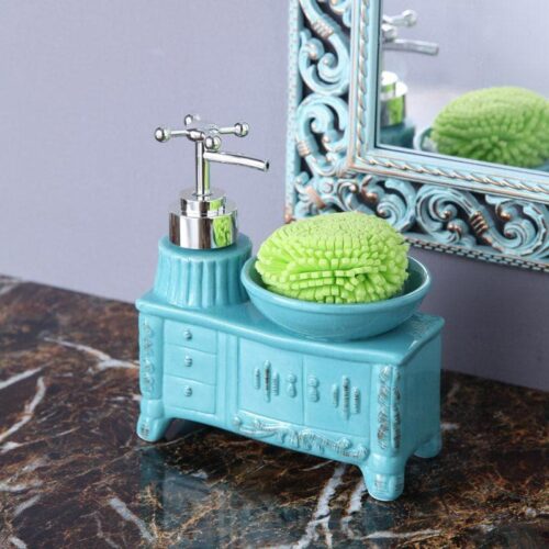 Vanity Magic Soap Dispenser - Blue