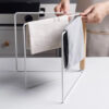 Wipe Mate Foldable Napkin Holder - Modern White Design