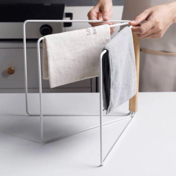 Wipe Mate Foldable Napkin Holder - Modern White Design