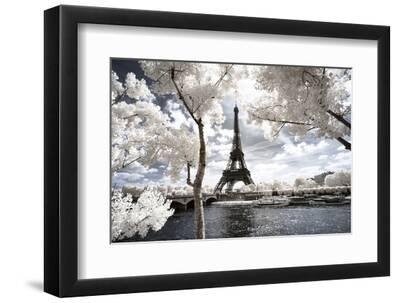 Another Look at Paris - Black Framed Art Print Wall Art, 12x8