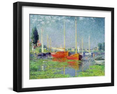 Argenteuil, 1875 - Black Framed Art Print Wall Art, 16x12