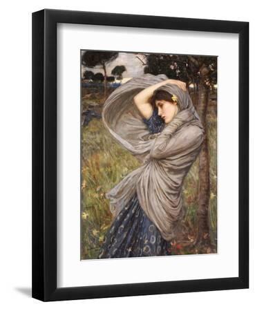 Boreas - Black Framed Art Print Wall Art, 9x12