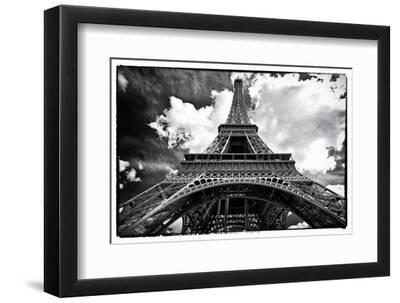 Eiffel Tower - Paris - France - Europe - Black Framed Art Print Wall Art, 12x8