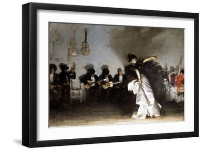 El Jaleo, 1882 - Black Framed Art Print Wall Art, 18x12