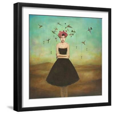 Fair Trade Frame of Mind - Black Framed Art Print Wall Art, 16x16