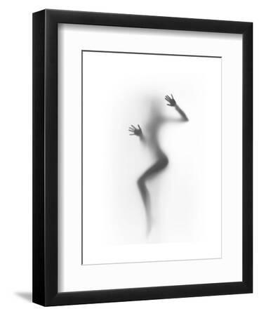 Flattened - Black Framed Art Print Wall Art, 9x12