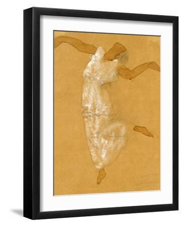 Isadora Duncan, Early 20th Century - Black Framed Art Print Wall Art, 12x16