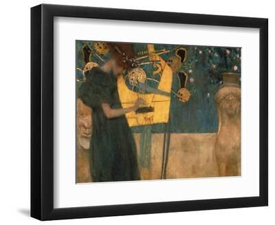 Music, 1895 - Black Framed Art Print Wall Art, 12x9
