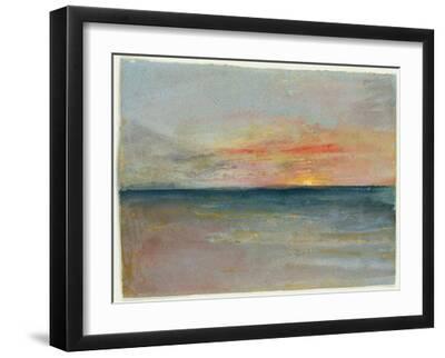 Sky Study - Black Framed Art Print Wall Art, 16x12
