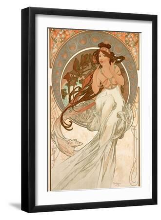 The Arts: Music, 1898 - Black Framed Art Print Wall Art, 12x18
