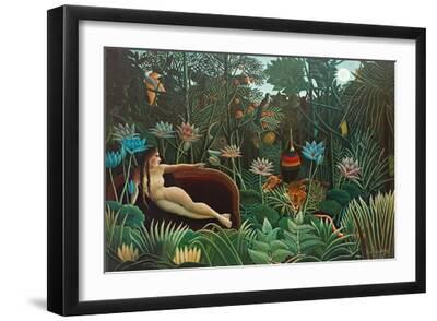 The Dream, 1910 - Black Framed Art Print Wall Art, 18x12