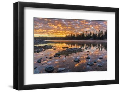 Yellowstone - Black Framed Art Print Wall Art, 12x8