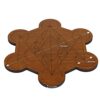 Curawood Metatron's Cube & Flower of Life Crystal Grid Board Bundle