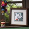 Ebherys Hunan Embroidery Art,Boatyard, Framed Hand Embroidery Artwork, Chinese Traditional Cutlture,Intangible Cultural Heritage Handmade Wall Art…...