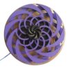 Electric Kinetic Orgone Energy Spinner - with Shungite, Quartz Crystals, Copper (Lavender)