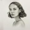 Portrait from photo, Pencil drawing, Custom Pencil portrait, Customized Portrait, Handmade Personalized Gift, Add a person to a drawing (5 *...
