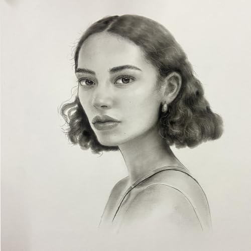 Portrait from photo, Pencil drawing, Custom Pencil portrait, Customized Portrait, Handmade Personalized Gift, Add a person to a drawing (5 *...