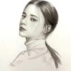 Portrait from photo, Pencil drawing, Custom Pencil portrait, Customized Portrait, Handmade Personalized Gift, Add a person to a drawing (5 *...