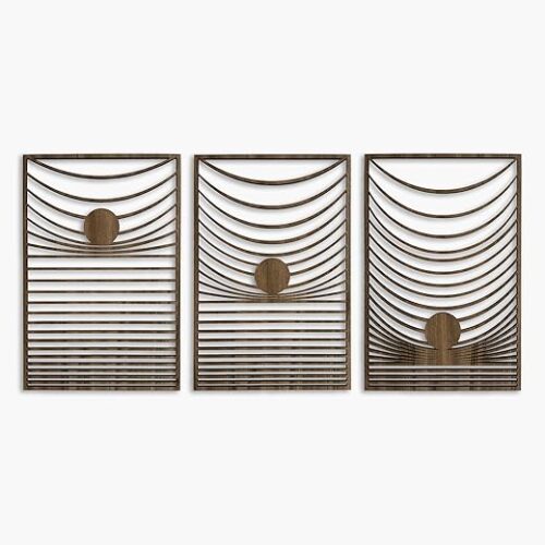 Set of 3 Gravity Wall Art Wood, Large Rectangular Wooden Wall Art, Aesthetic Wood Wall Art for Modern Interiors, Home Gift Wood Wall Panels Set of 3 Gravity Wall Art Wood, Large Rectangular Wooden Wall Art, Aesthetic Wood Wall Art for Modern Interiors, Home Gift Wood Wall Panels
