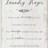 Stupell Industries 'Laundry Prayer for Serenity', Canvas Art, 16 x 20 Inches, Easy to Hang and Sturdy, Made in USA, by Lil' Rue